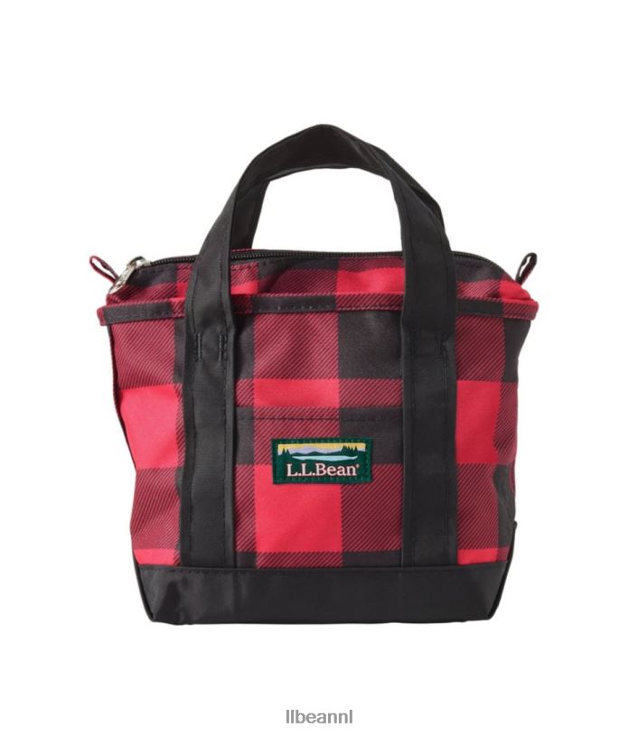 L.L.Bean unisex lichtgewicht mini-draagtassen voor dagelijks gebruik buffel plaid accessoires VT0642326