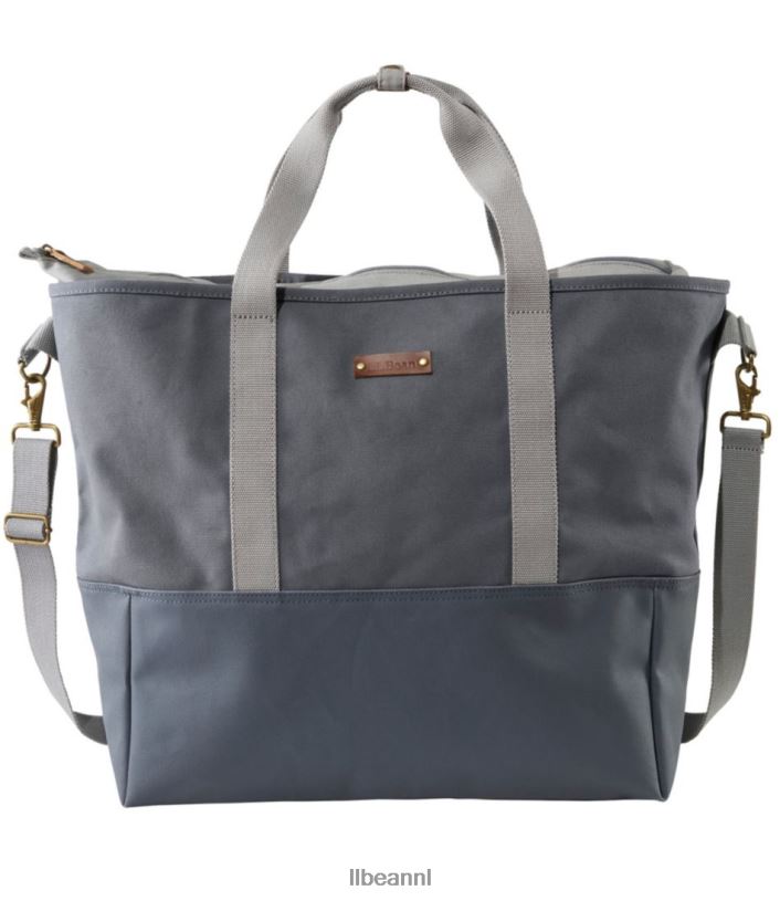 L.L.Bean unisex nor'easter draagtas bronsgrijs/fossielgrijs accessoires VT0646217