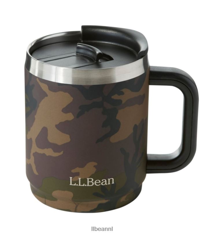 L.L.Bean unisex dubbelwandige kampmok bergdennen camouflage accessoires voor buiten VT0645239
