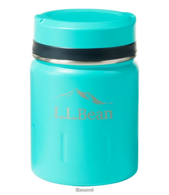 L.L.Bean unisex geïsoleerde voedselpot tropisch aqua accessoires voor buiten VT0646178