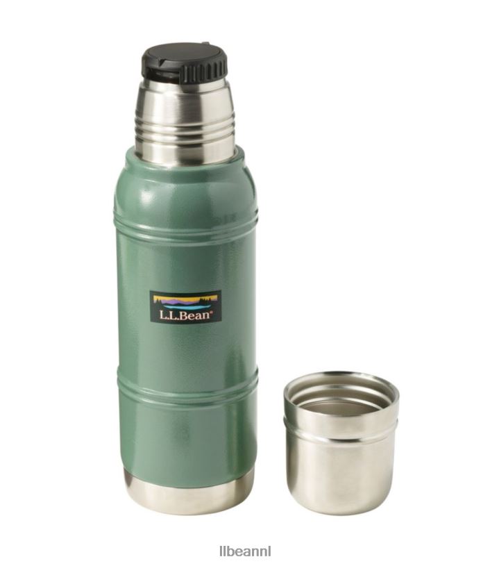 L.L.Bean unisex oude vacuümfles hamerslag groen accessoires voor buiten VT0644072