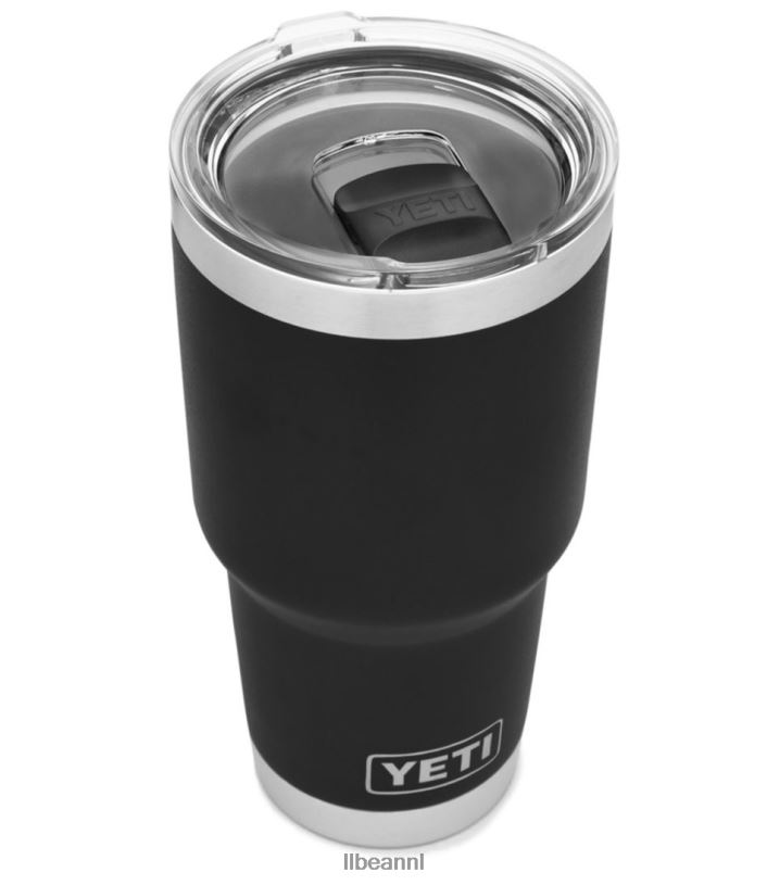 L.L.Bean unisex yeti rambler beker met magslide deksel zwart accessoires voor buiten VT0646163