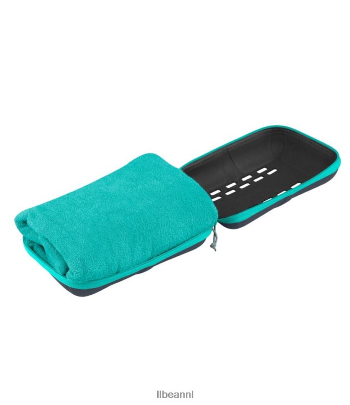 L.L.Bean unisex zee naar de top tek handdoek maanlicht blauw accessoires voor buiten VT0641477