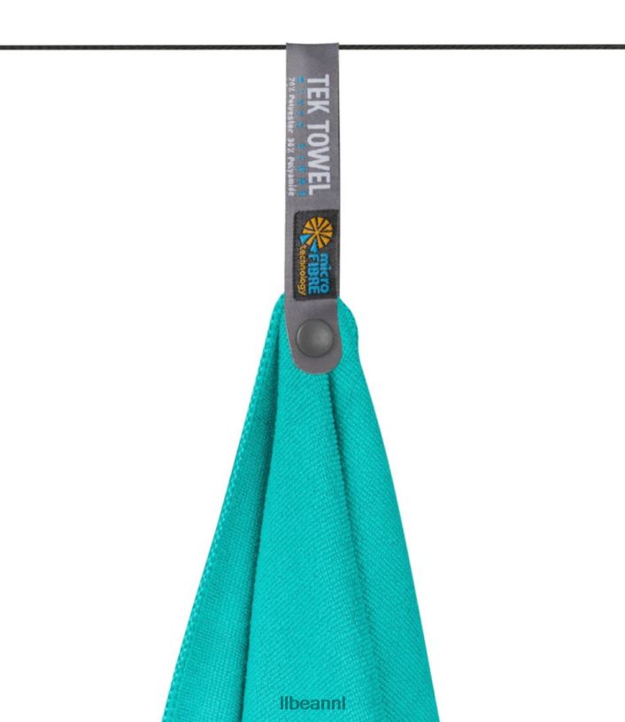 L.L.Bean unisex zee naar de top tek handdoek maanlicht blauw accessoires voor buiten VT0641477