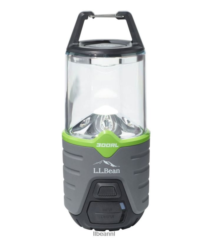 L.L.Bean unisex trailblazer 300 oplaadbare lantaarn zwart grijs accessoires voor buiten VT0641612
