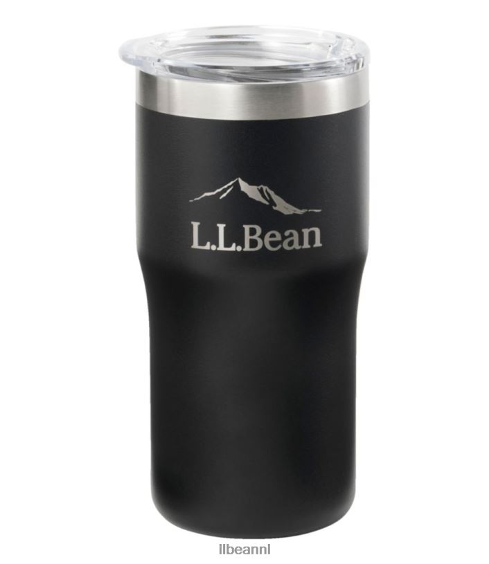 L.L.Bean unisex geïsoleerde kampbeker zwart accessoires voor buiten VT0645344