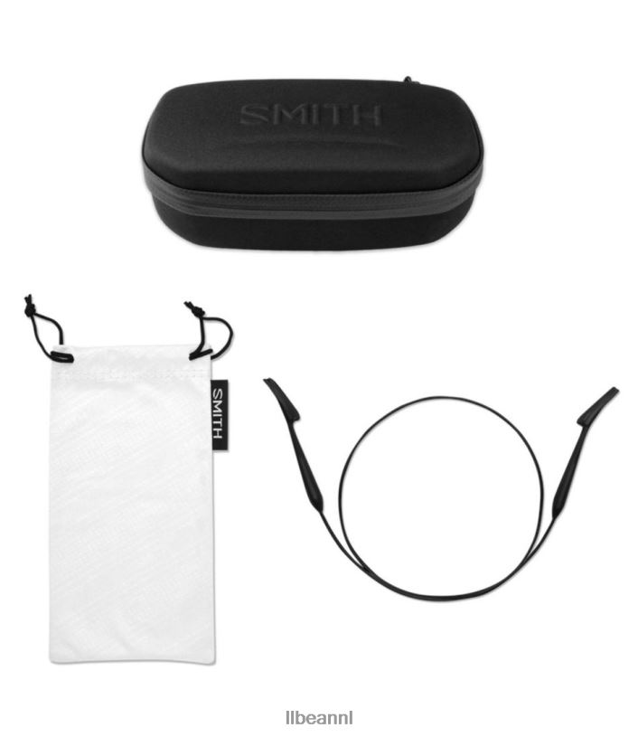 L.L.Bean unisex Smith Guide Choice extra grote chromapop gepolariseerde spiegelzonnebril mat cement/gepolariseerde groene spiegel accessoires voor buiten VT064817