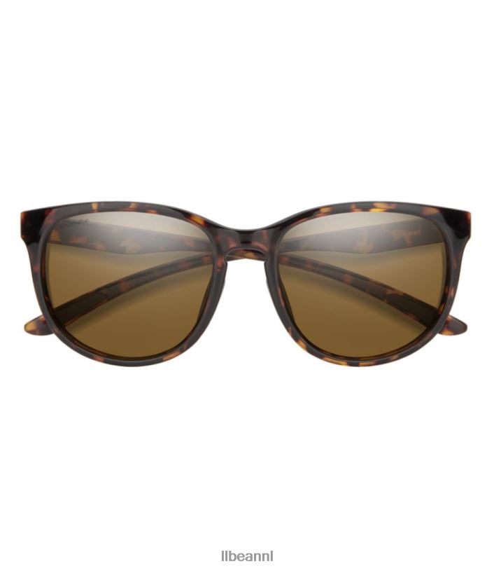 L.L.Bean unisex Smith Lake Shasta chromapop zonnebril met gepolariseerde spiegel schildpad/poolbruin accessoires voor buiten VT064814