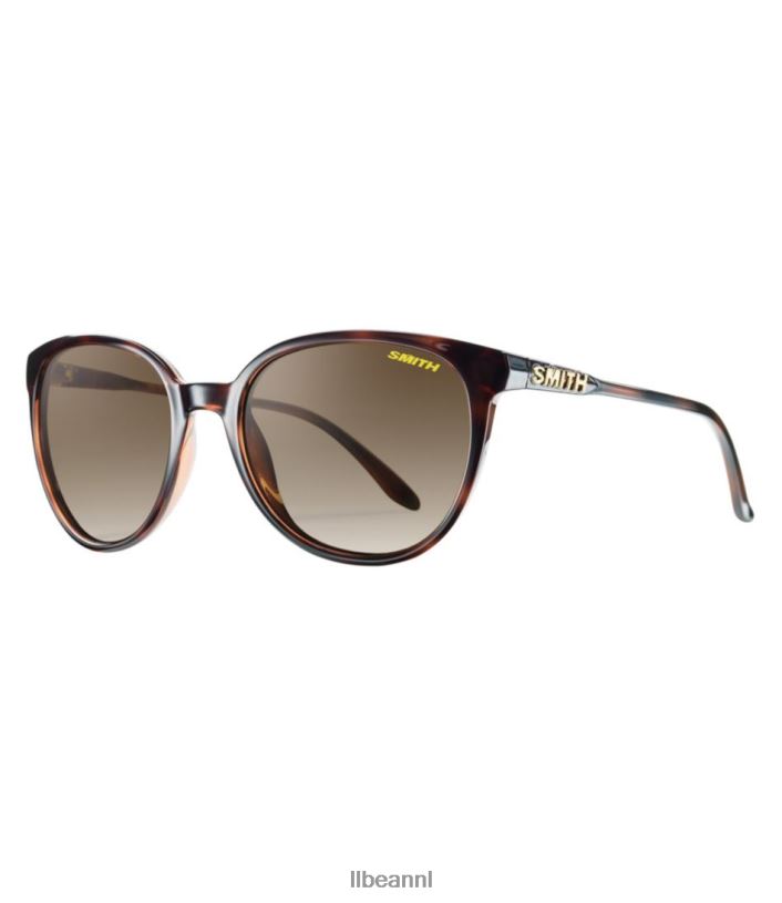 L.L.Bean unisex Smith cheetah chromapop gepolariseerde zonnebril schildpad/polair bruin verloop accessoires voor buiten VT0643577