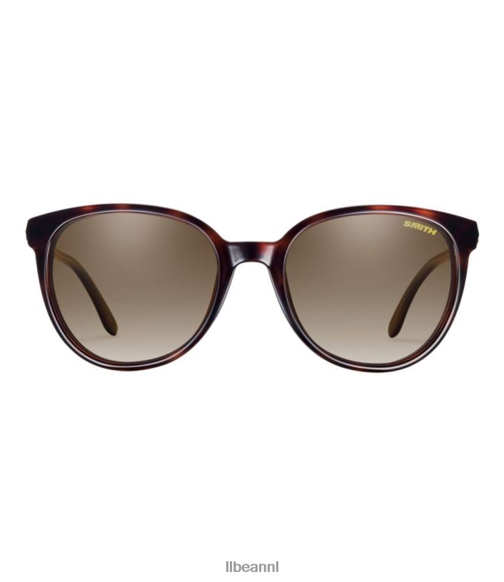 L.L.Bean unisex Smith cheetah chromapop gepolariseerde zonnebril schildpad/polair bruin verloop accessoires voor buiten VT0643577