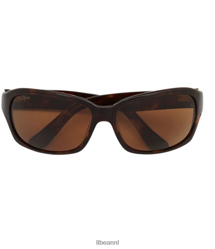L.L.Bean unisex gepolariseerde bifocale zonnebril iris/grijs accessoires voor buiten VT0645314