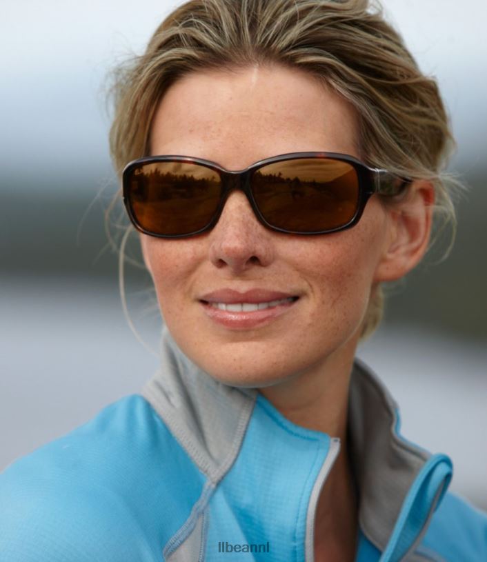 L.L.Bean unisex gepolariseerde bifocale zonnebril iris/grijs accessoires voor buiten VT0645314