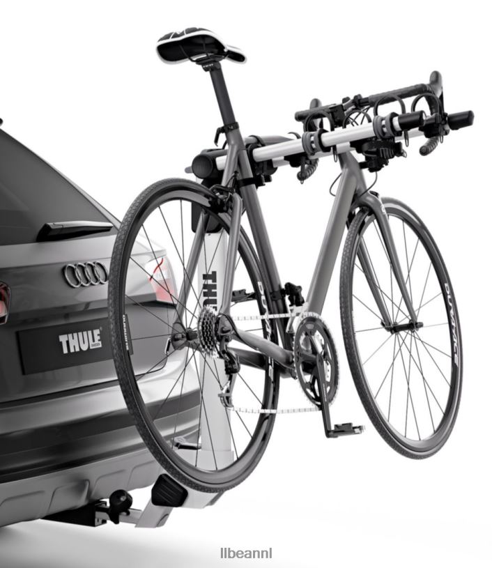 L.L.Bean unisex Thule Helium Pro 3 9043 fietsendrager met trekhaak zwart/aluminium uitrusting voor buiten VT0642137