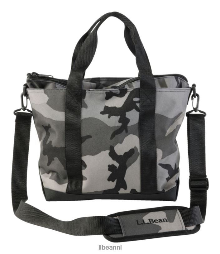 L.L.Bean unisex Hunter's draagtas met rits en riem grijze camouflage uitrusting voor buiten VT0641303