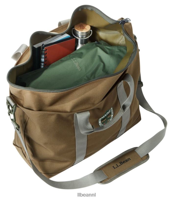 L.L.Bean unisex draagtas van Maine Warden olijf olie uitrusting voor buiten VT0641483