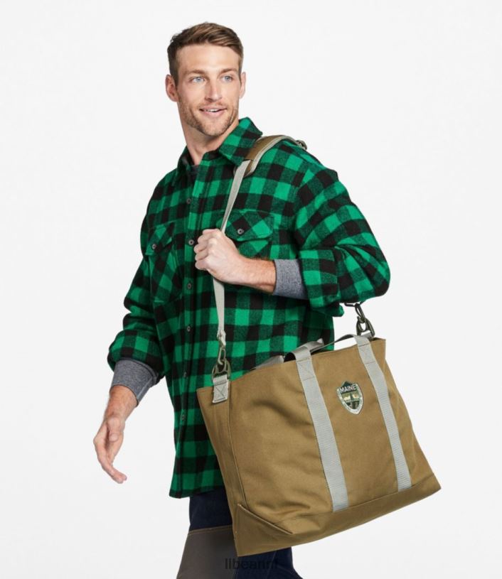 L.L.Bean unisex draagtas van Maine Warden olijf olie uitrusting voor buiten VT0641483