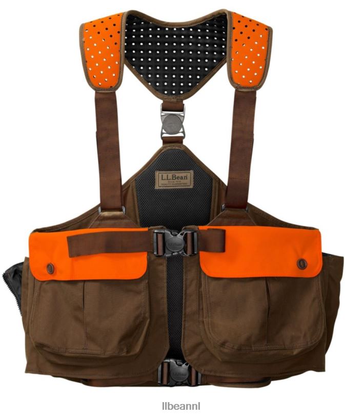 L.L.Bean unisex pa'tridge bandvest ii donkere tint uitrusting voor buiten VT0641801