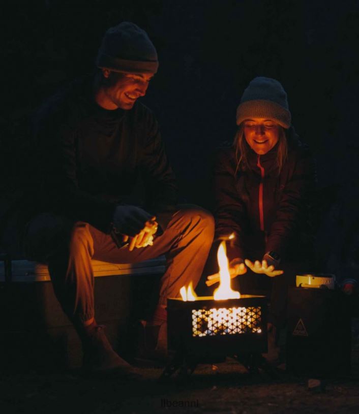 L.L.Bean unisex Ignik Firecan draagbare vuurkorf zwart kampeerkeuken VT0641633