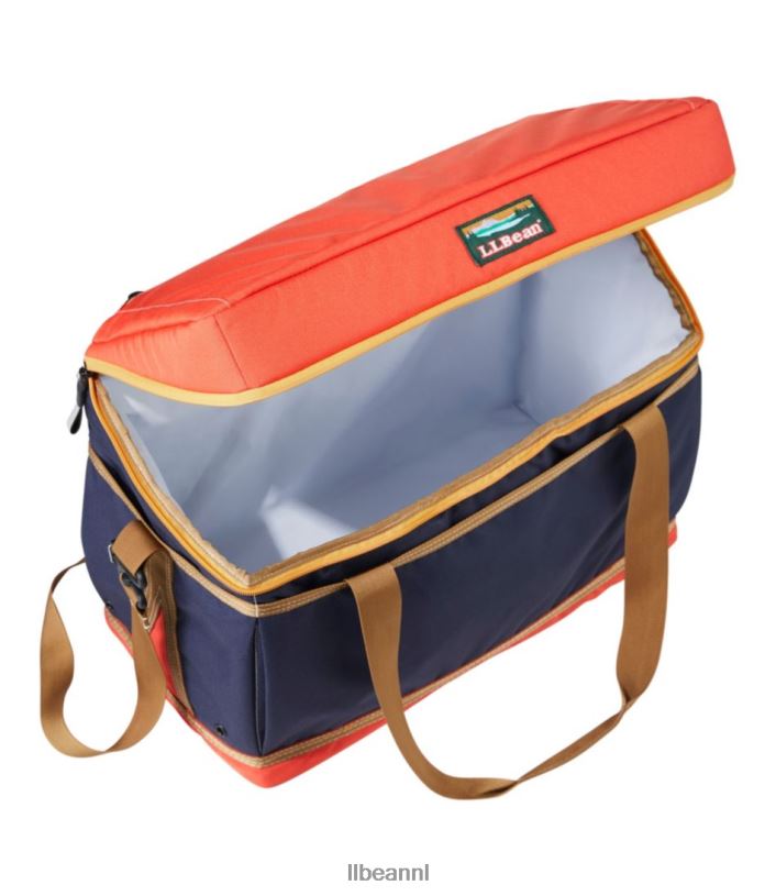 L.L.Bean unisex softpack-koelerfamilie zwart/schaliegrijs kampeerkeuken VT0643910
