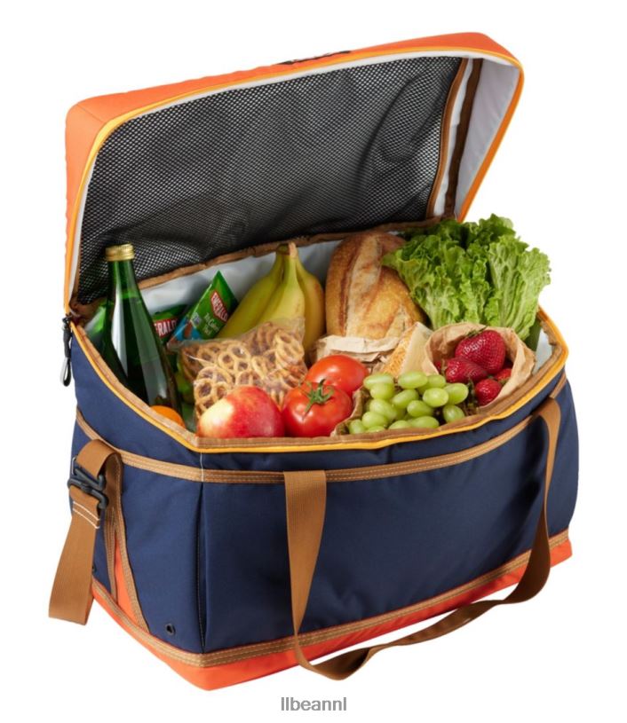 L.L.Bean unisex softpack-koelerfamilie zwart/schaliegrijs kampeerkeuken VT0643910