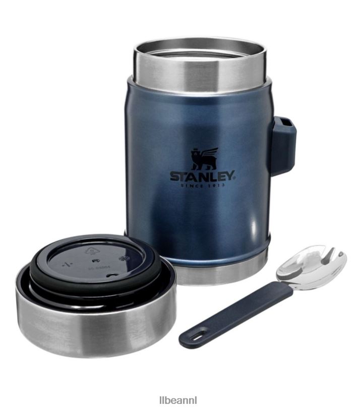 L.L.Bean unisex Stanley alles-in-één voedselpot en spork vallen van de avond kampeerkeuken VT0641939