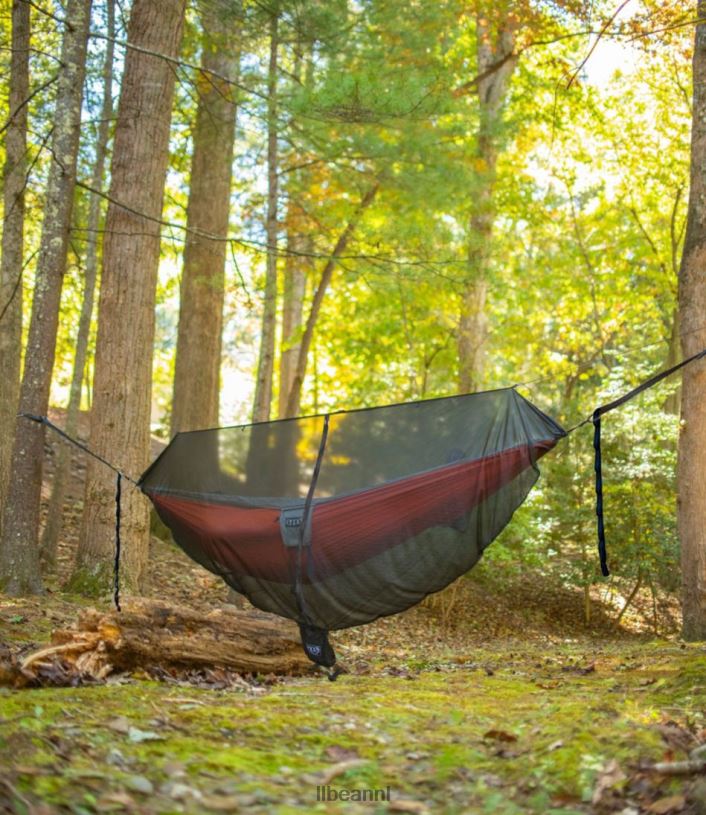 L.L.Bean unisex Eno Guardian hangmat insectennet zwart kampeermeubilair VT0641825