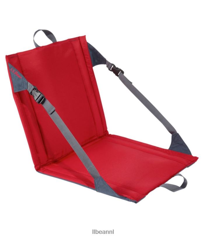 L.L.Bean unisex Aero-geïsoleerde trailstoel rood kampeermeubilair VT0641828