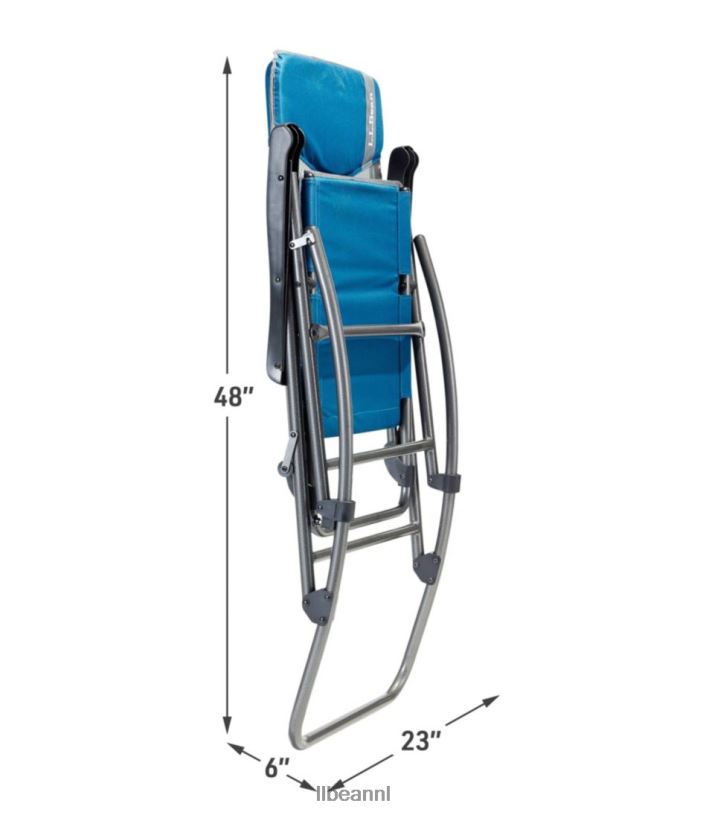 L.L.Bean unisex camp comfort ii rocker marineblauw kampeermeubilair VT0641240