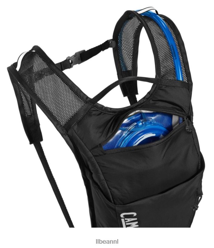 L.L.Bean unisex camelbak rogue light drinkrugzak zwart zilver uitrusting voor buiten VT0641534