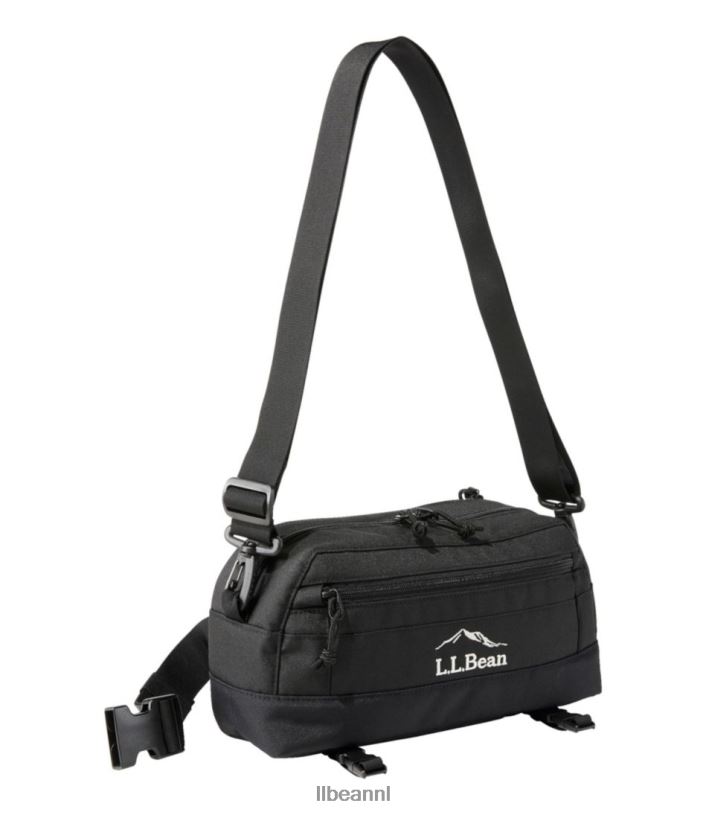 L.L.Bean unisex continentaal heuptasje zwart uitrusting voor buiten VT0641270