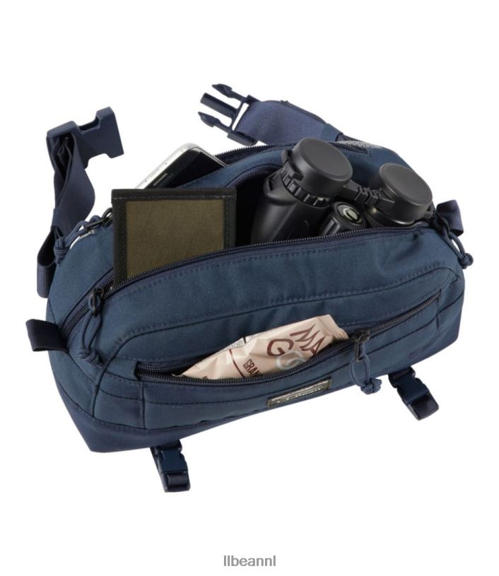 L.L.Bean unisex continentaal heuptasje zwart uitrusting voor buiten VT0641270