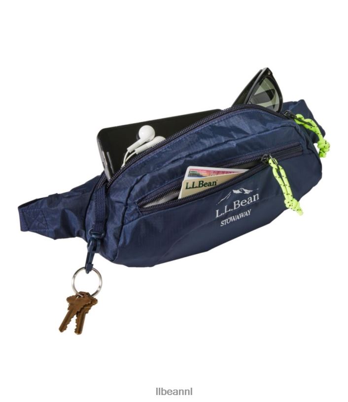 L.L.Bean unisex verstekeling heuptasje bordeaux uitrusting voor buiten VT0641237