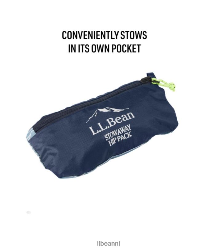 L.L.Bean unisex verstekeling heuptasje bordeaux uitrusting voor buiten VT0641237
