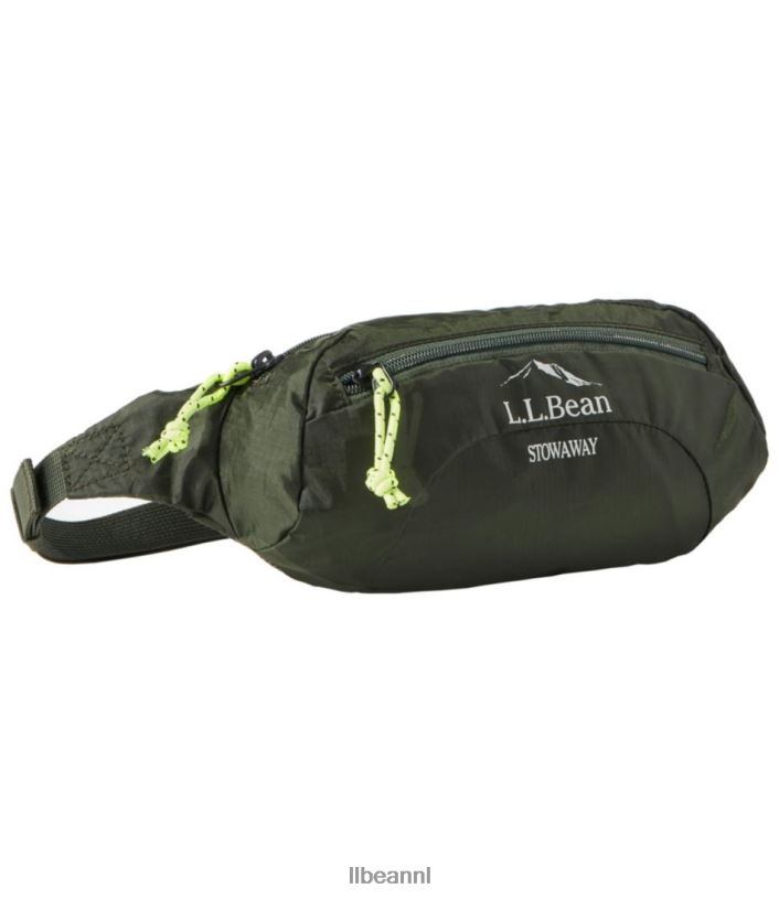 L.L.Bean unisex verstekeling heuptasje diepe loden uitrusting voor buiten VT0647069