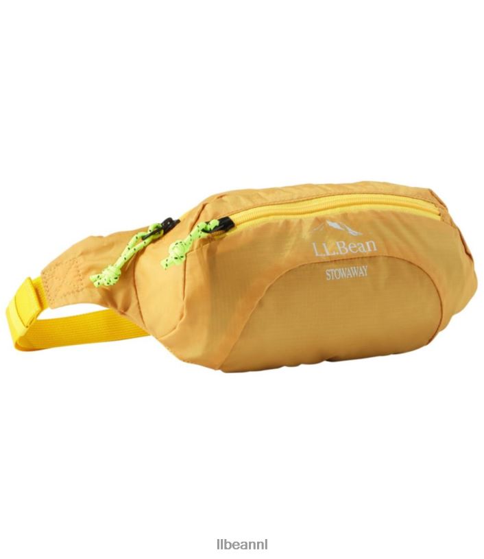 L.L.Bean unisex verstekeling heuptasje warm goud uitrusting voor buiten VT0645233