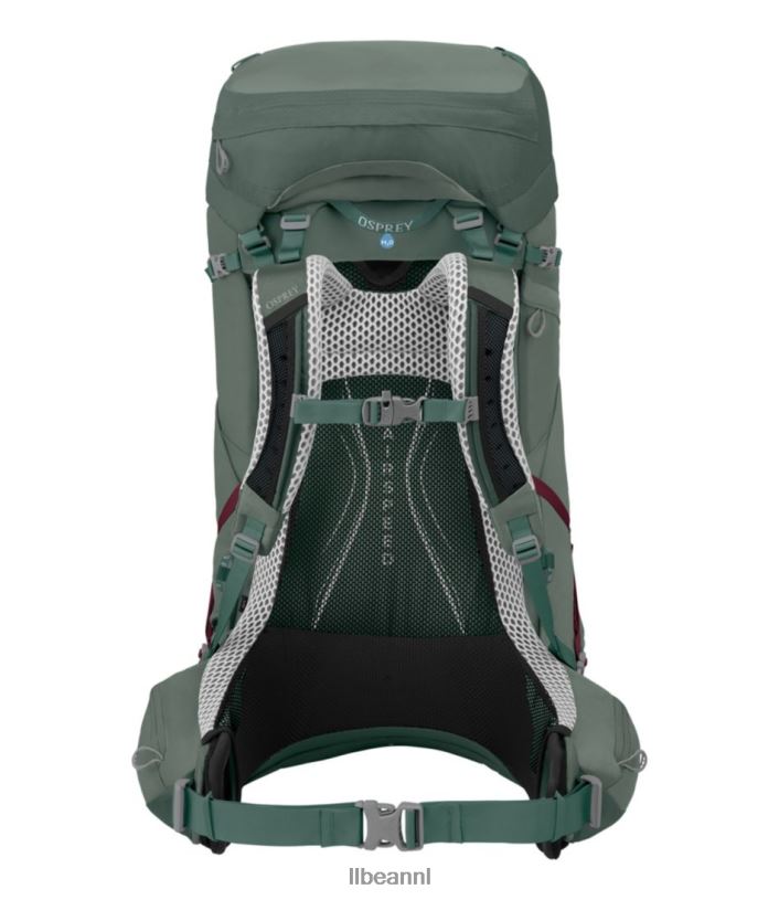 L.L.Bean unisex Osprey aura ag lt 65 rugzak koseret darjeeling/lentegroen uitrusting voor buiten VT0641915