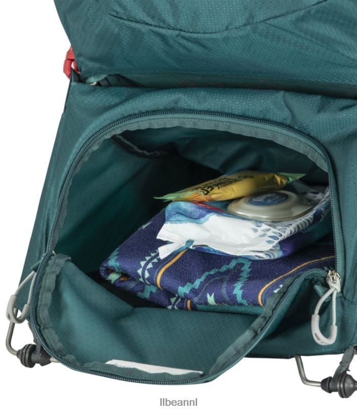 L.L.Bean unisex Osprey poco lt kinderdraagtas diep blauwgroen uitrusting voor buiten VT0641369