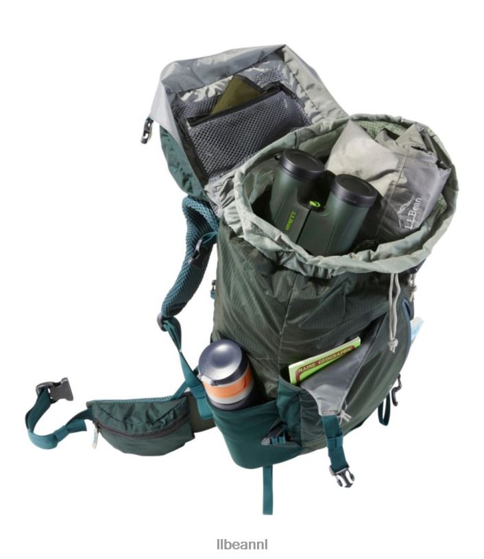 L.L.Bean unisex Ridge Runner-pakket zwart sparren/diepste den uitrusting voor buiten VT0641564