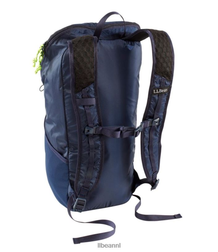 L.L.Bean unisex verstekeling ultralichte dagrugzak heldere marine uitrusting voor buiten VT0643847