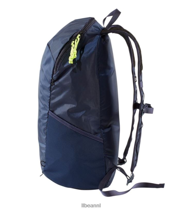 L.L.Bean unisex verstekeling ultralichte dagrugzak heldere marine uitrusting voor buiten VT0643847