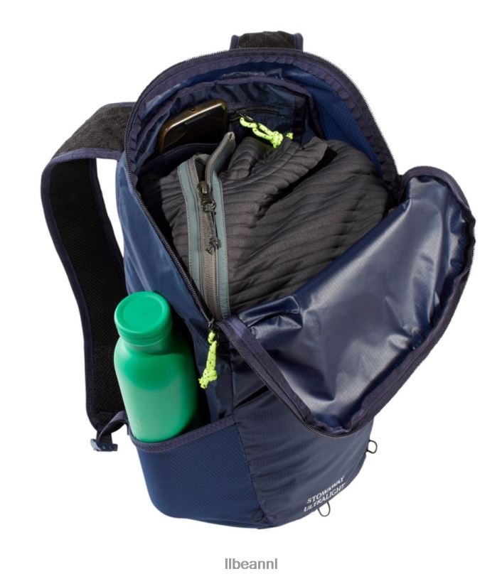 L.L.Bean unisex verstekeling ultralichte dagrugzak heldere marine uitrusting voor buiten VT0643847