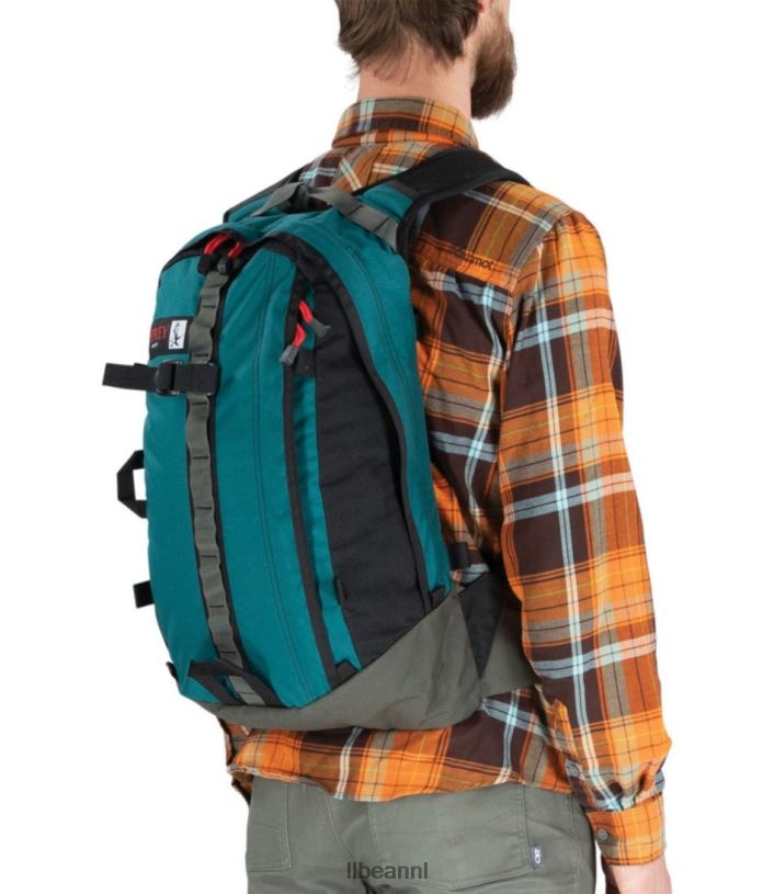 L.L.Bean unisex visarend erfgoed simplexpakket donker dennengroen uitrusting voor buiten VT0644021