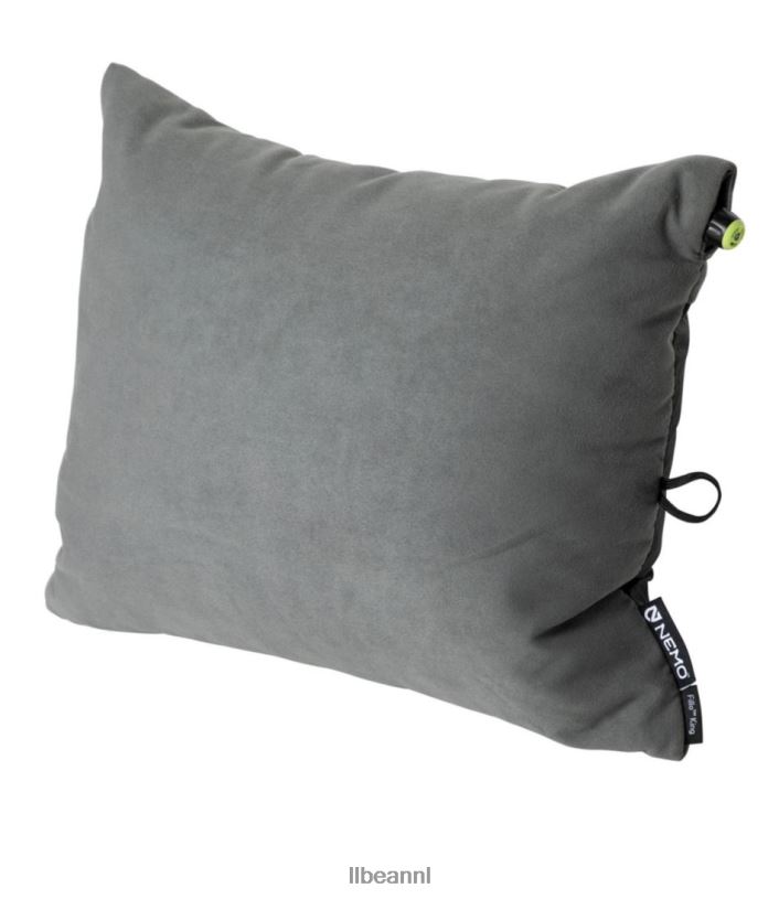 L.L.Bean unisex Nemo fillo king campingkussen middernacht grijs uitrusting voor buiten VT0641753