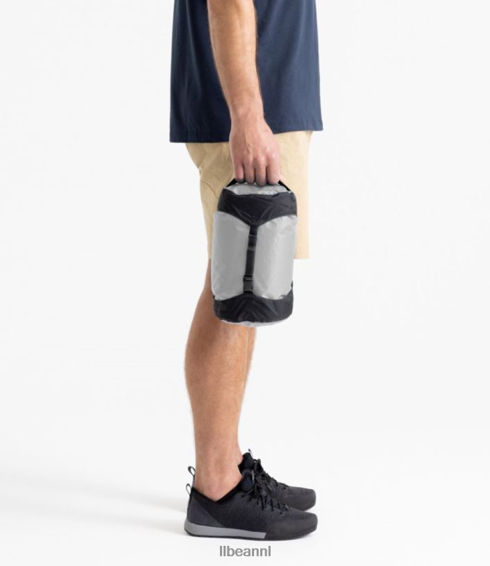 L.L.Bean unisex zee tot top ultra-sil compressiezak hoogbouw grijs uitrusting voor buiten VT0641843