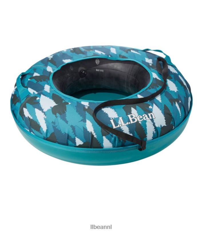 L.L.Bean unisex sonische sneeuwbuis blauwe dennen verborgen beren spel en recreatie VT0641264