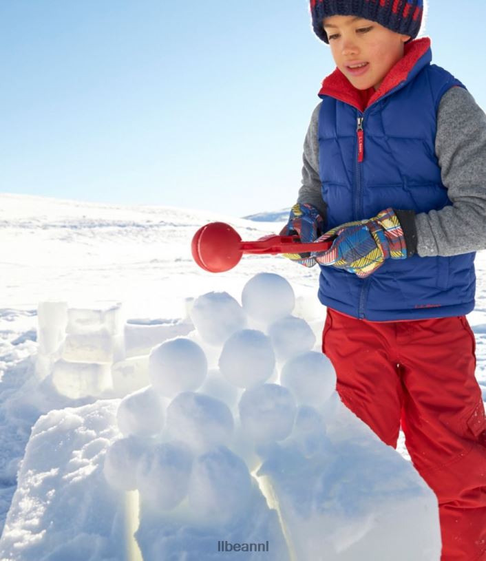 L.L.Bean unisex sneeuwbal maker rood spel en recreatie VT0641990