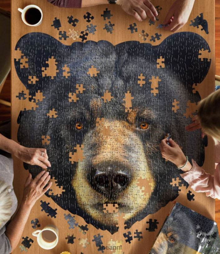 L.L.Bean unisex beerpuzzel op posterformaat multi spel en recreatie VT0641960