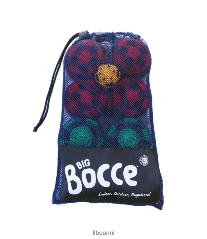 L.L.Bean unisex buena onda grande jeu de boules-set rood/groen multi spel en recreatie VT0641897