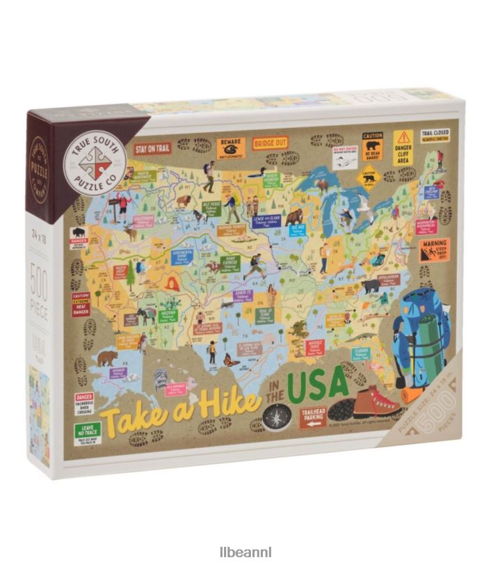 L.L.Bean unisex neem een ​​wandelpuzzel multi spel en recreatie VT0642068