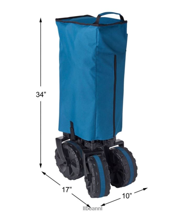 L.L.Bean unisex opvouwbare wagen blauw spel en recreatie VT0641225
